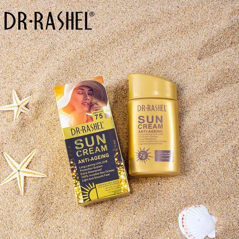 Dr. Rashel Sun Cream SPF 75 Gold Collagen (Anti‑Aging)